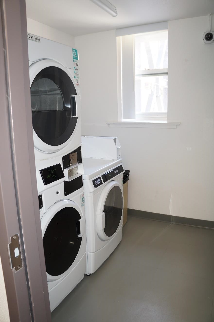 Fifth floor laundry room